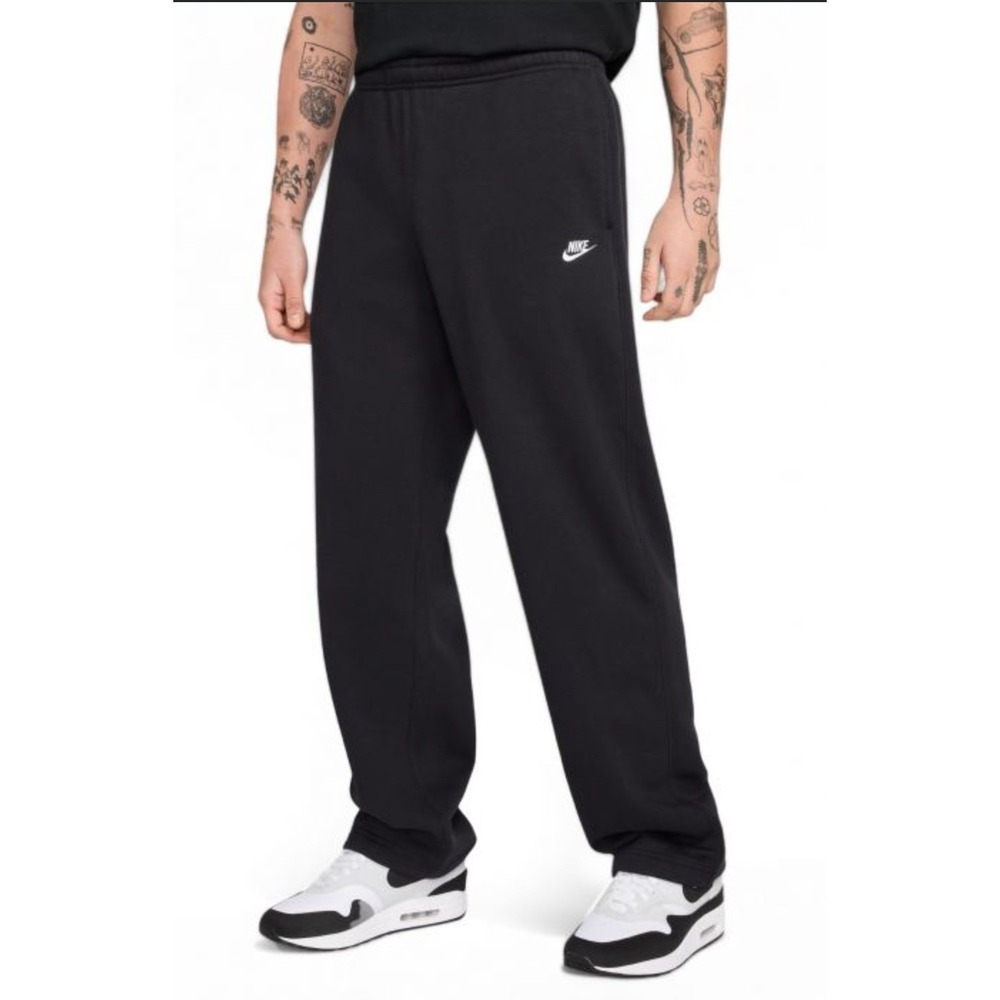 Nike Mens Fleece Sweatpants Black Futura Logo Bungee Hem Joggers Size M